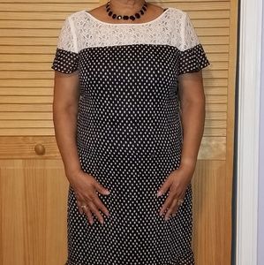 NWT Karl Lagerfeld polka dot dress